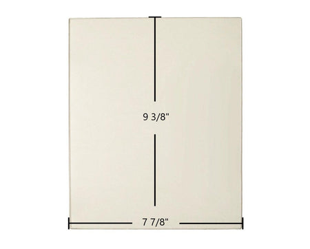 Morso Panther 2110, Squirrel C/H Ceramic Glass Panel – 7 7/8" x 9 3/8" (Part #790721) - Total Hearth