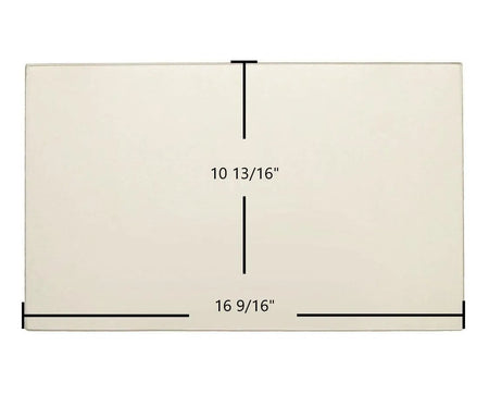 Napoleon S1 / S4 / S9 / S20 Ceramic Glass Panel (16 9/16" x 10 13/16") – Replaces W300-0168 - Total Hearth