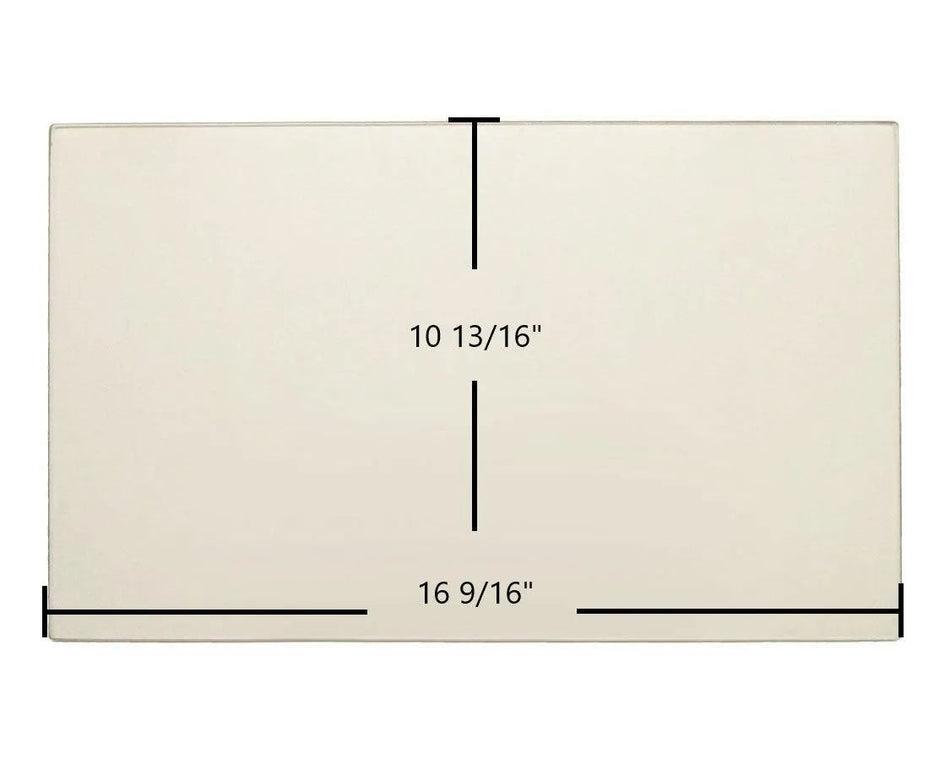 Napoleon S1 / S4 / S9 / S20 Ceramic Glass Panel (16 9/16" x 10 13/16") – Replaces W300-0168 - Total Hearth