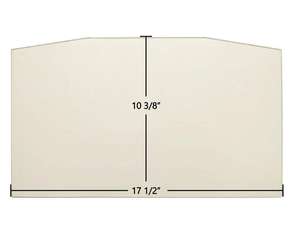 Napoleon Timberwolf EPA 2201 / 2300 / EPI22 Insert Ceramic Glass Panel (17 1/2" x 10 3/8") – Replaces W300-0038, W010-2325 - Total Hearth