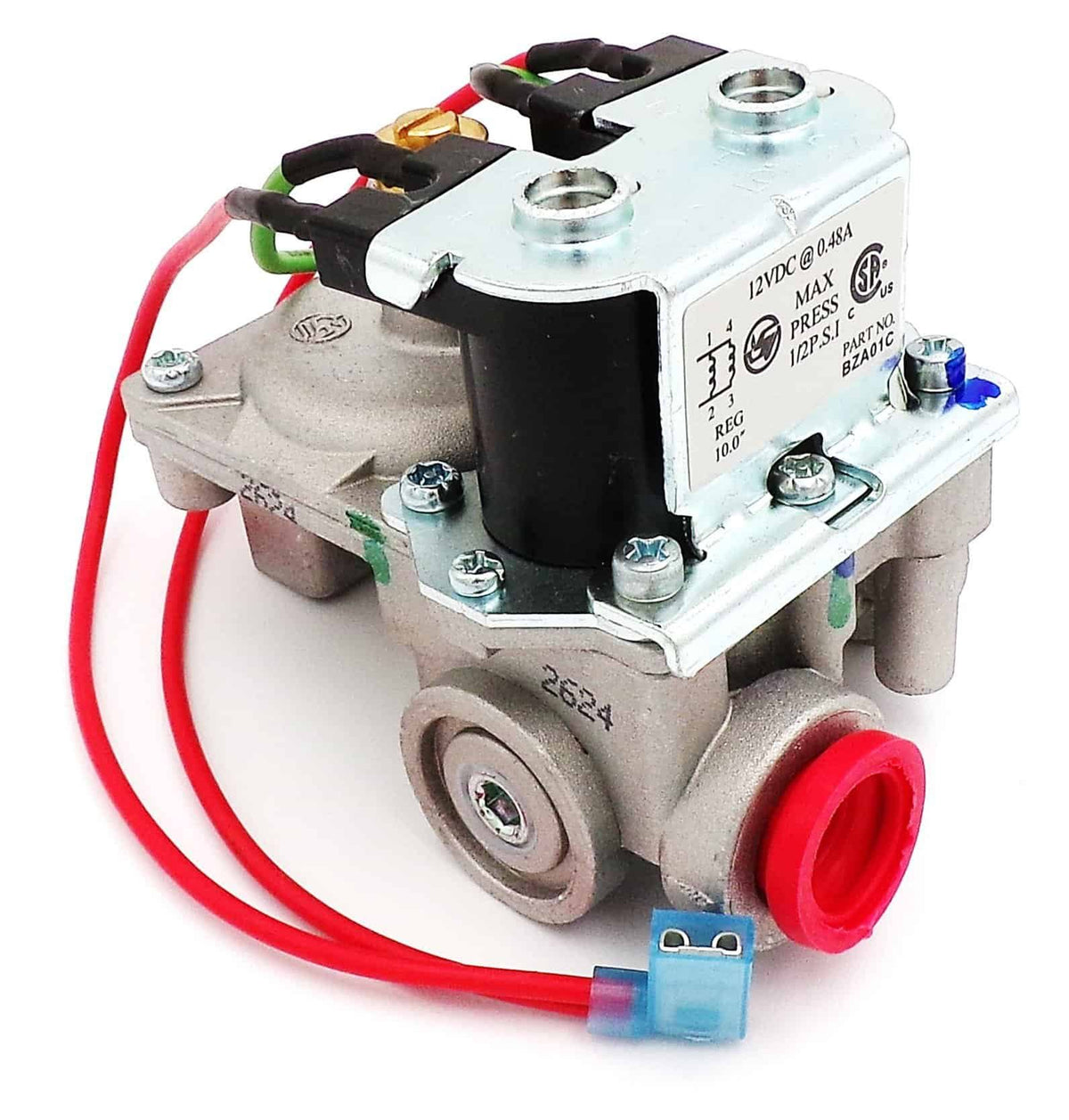 NBK-20342 RV Water Heater Gas Valve | Atwood 93844 - view 1