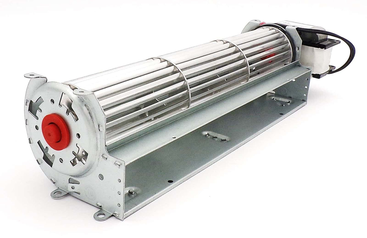 NBK 21183 convection blower opposite-end view showing mounting tabs