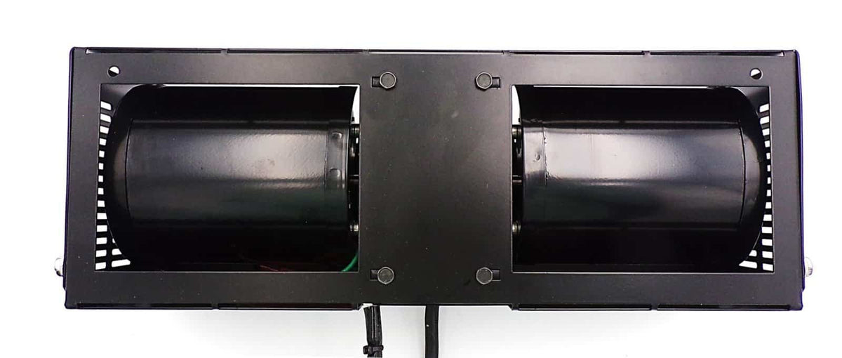 NBK 21277 blower kit rear view showing dual fan housings and mounting frame