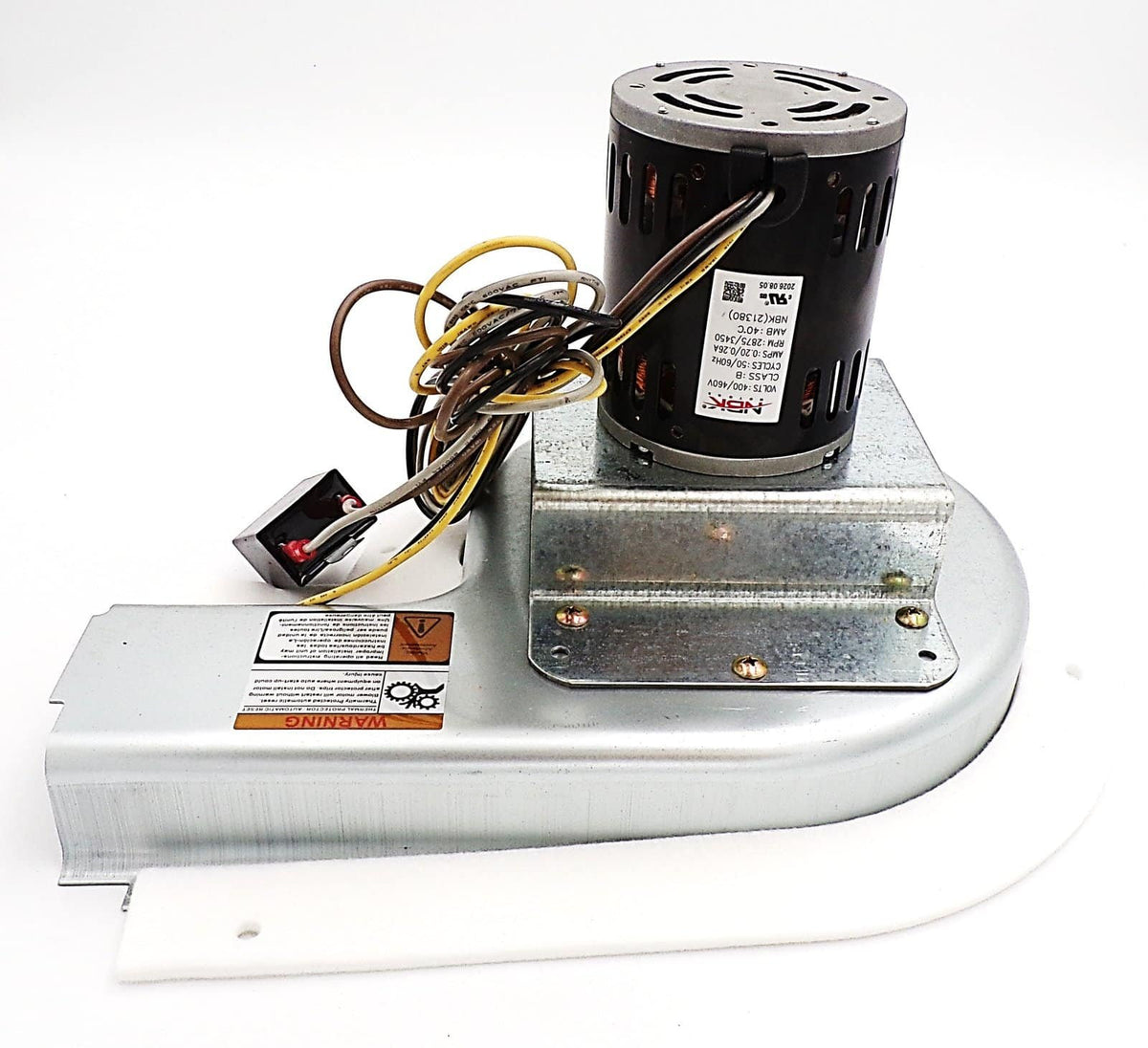 NBK-21380 draft inducer motor - view 1