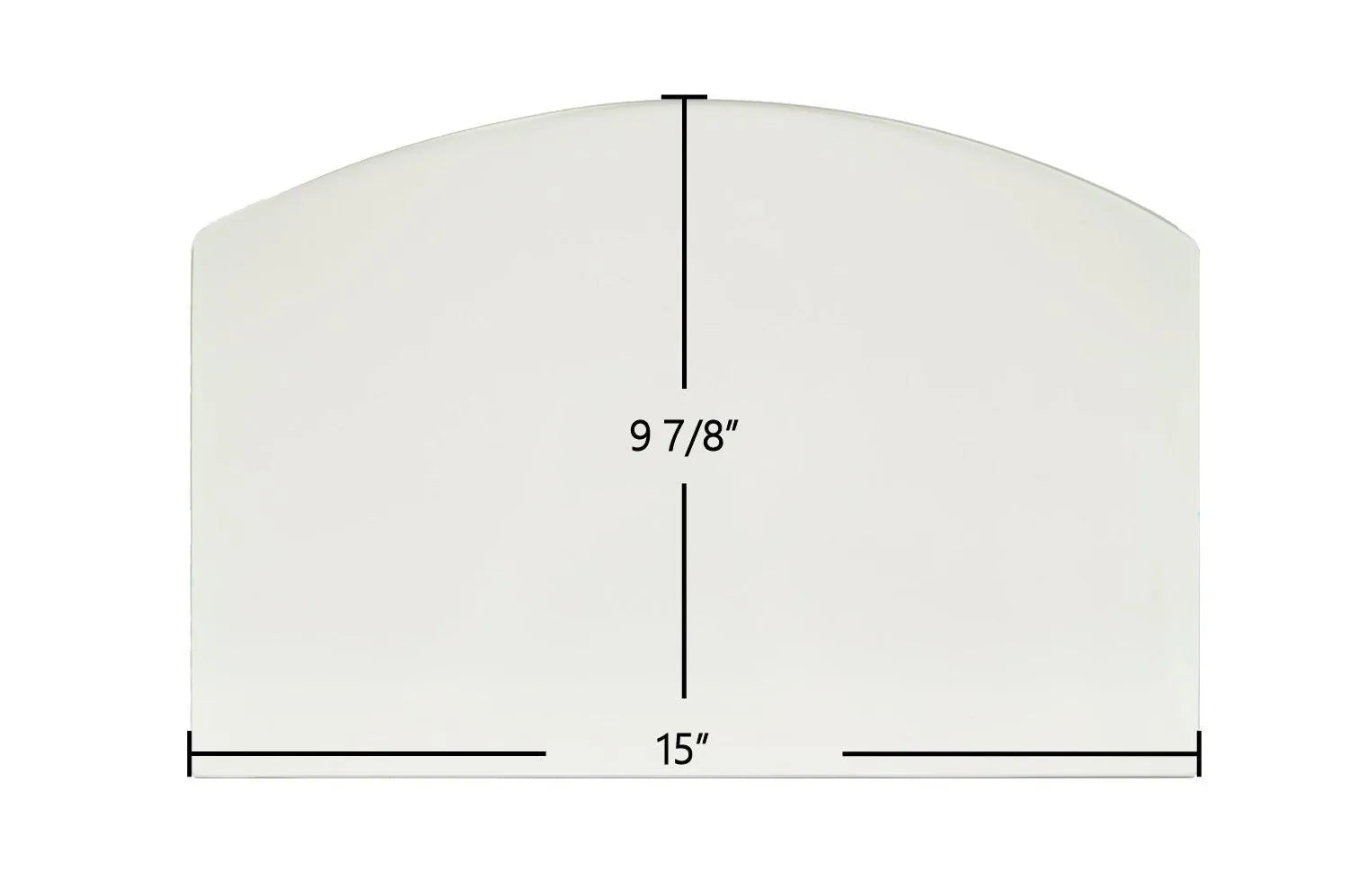 Oregon Stove Ceramic Glass Panel (15" x 9 7/8") - Total Hearth