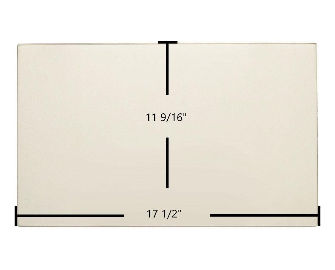Osburn 1800 / 2200 Ceramic Glass Panel (17 1/2" x 11 9/16") – Replaces SE35108 - Total Hearth