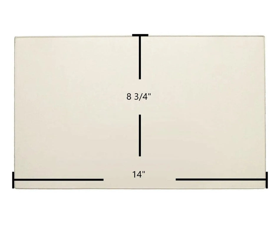 Osburn 900 Ceramic Glass Panel (14" x 8 3/4") – Replaces SE63910 - Total Hearth