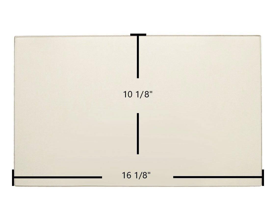 Osburn 1600 / 1100 Ceramic Glass Panel (16 1/8" x 10 1/8") – Replaces SE34103 - Total Hearth