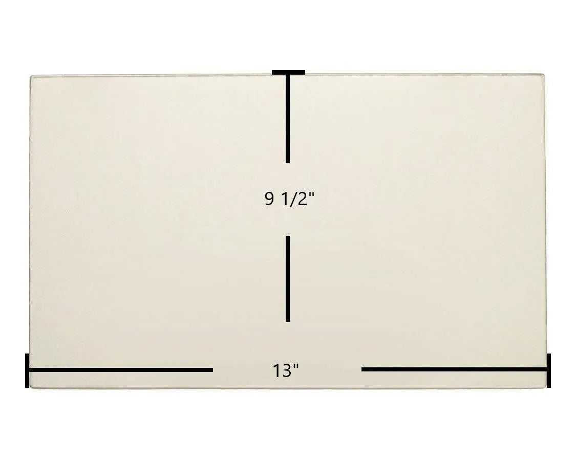 Enviro P3 Ceramic Front Glass Panel – OEM Replacement (13" x 9 1/2") | Part #50-2942 - Total Hearth
