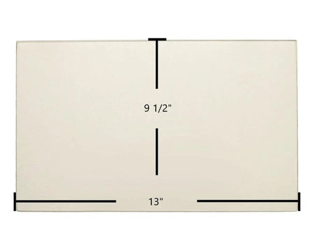 Enviro P3 Ceramic Front Glass Panel – OEM Replacement (13" x 9 1/2") | Part #50-2942 - Total Hearth