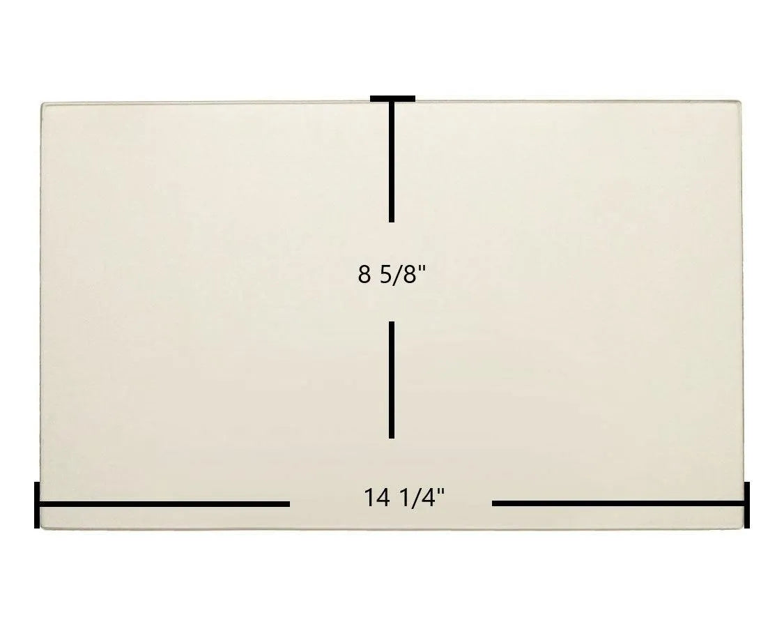 Pacific Energy Vista C Ceramic Glass Panel (14 1/4" x 8 5/8") – Replaces DRVS2082 - Total Hearth