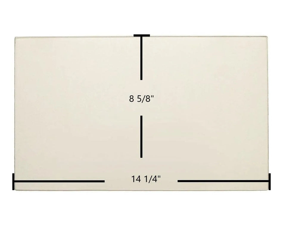Pacific Energy Vista C Ceramic Glass Panel (14 1/4" x 8 5/8") – Replaces DRVS2082 - Total Hearth