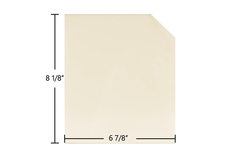 Pennfield Ceramic Glass Panel (6 7/8" x 8 1/8") – Interchangeable Left or Right Side - Total Hearth