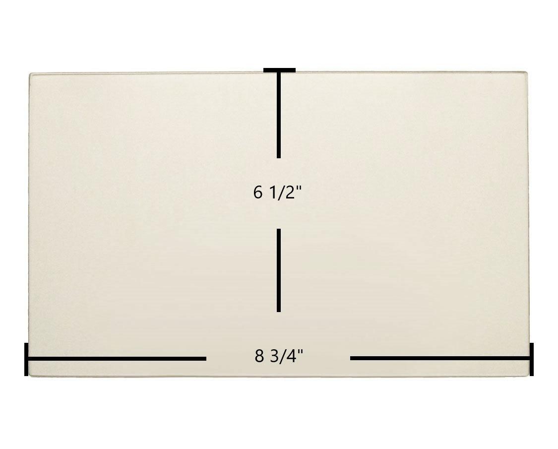 Pine Barren Coal Baron Ceramic Glass Panel (8 3/4" x 6 1/2") - Total Hearth