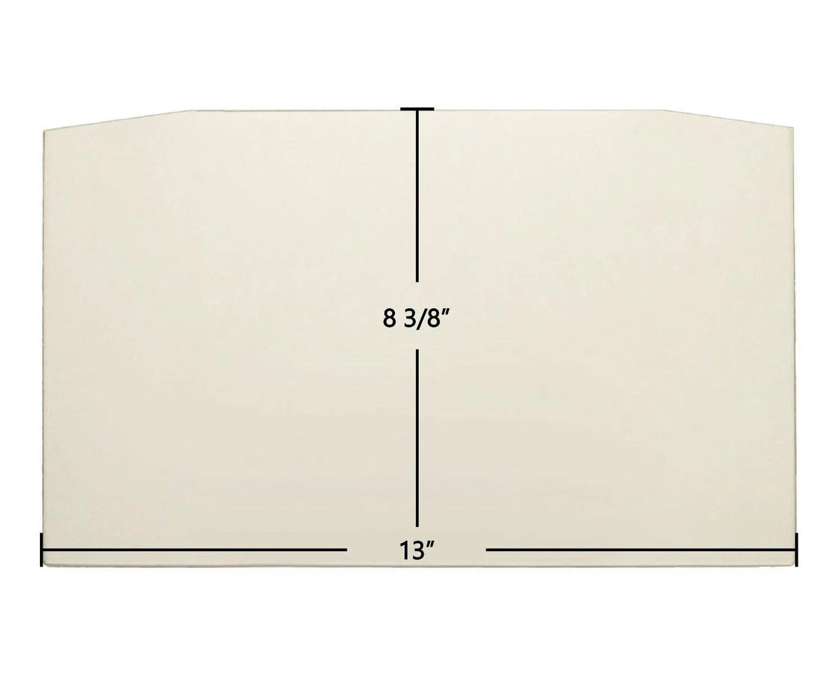 Pleasant Hearth HWS-224172MH Ceramic Glass Panel – 13" x 8 3/8" (Fits WS-2417, HWS-224171, PH1200WS) - Total Hearth