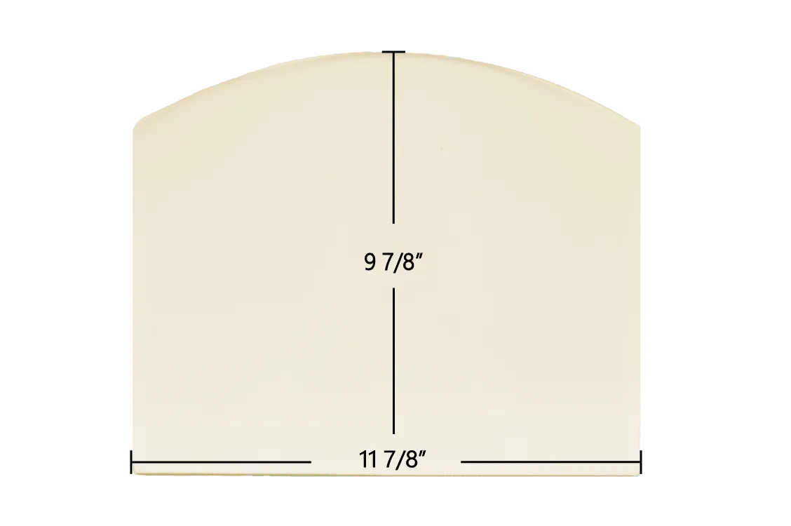 Pleasant Hearth Ceramic Glass Panel – 11 7/8" x 9 7/8" (Fits PH35PS, PH50PS, PH50CABPS | SRV7077-158M) - Total Hearth