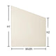 Ceramic Glass - Sloped Rectangle - Total Hearth