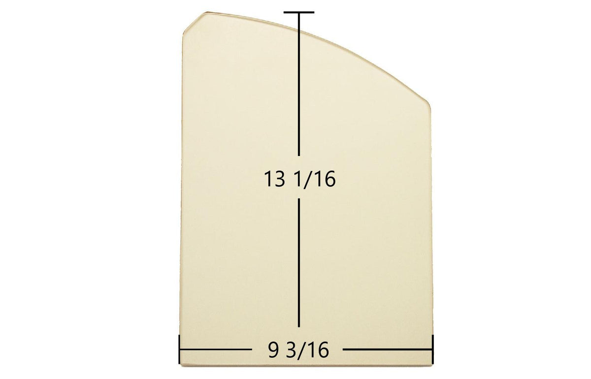 Quadra-Fire Cumberland Gap Ceramic Glass Panel – 9 3/16" x 13 1/16" (Part 7006-045) - Total Hearth