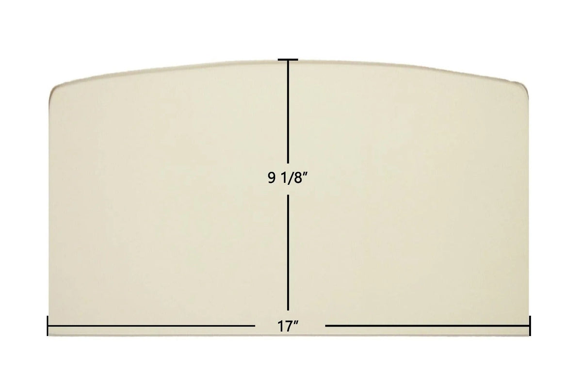 Quadra-Fire Ceramic Glass Panel – 17" x 9 1/8" (Fits 1100-I, 1800, 1900, 2700-I, 27-I ACC, 5100-I, 5100-I ACC, 5100-I ACT | Part 7000-011) - Total Hearth