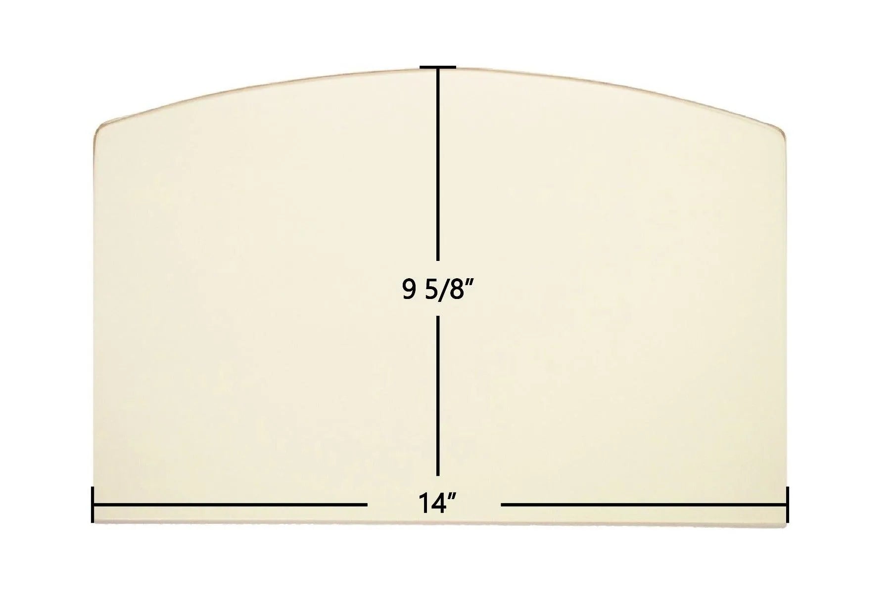 Quadra-Fire Ceramic Glass Panel – Fits 2100 Millennium, 2000, 3000 Models - Total Hearth