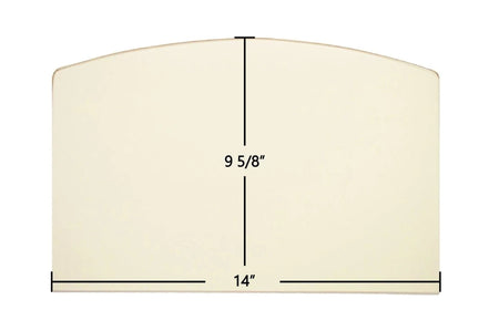 Quadra-Fire Ceramic Glass Panel – Fits 2100 Millennium, 2000, 3000 Models - Total Hearth