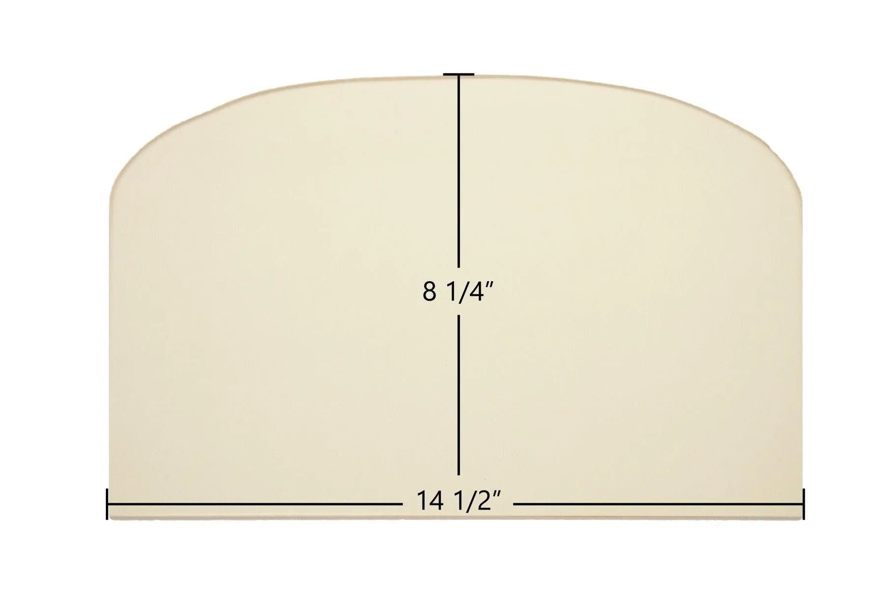 Quadra-Fire DV400S Ceramic Glass Panel – 14 1/2" x 8 1/4" (Part 844-8580) - Total Hearth