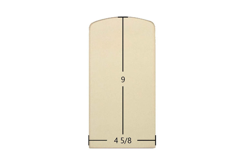 Quadra-Fire 800, 100I, 5100I, 5100IACT, 5100I Pre ACT Side Glass – 4 5/8" x 9" (Part #832-2000) - Total Hearth