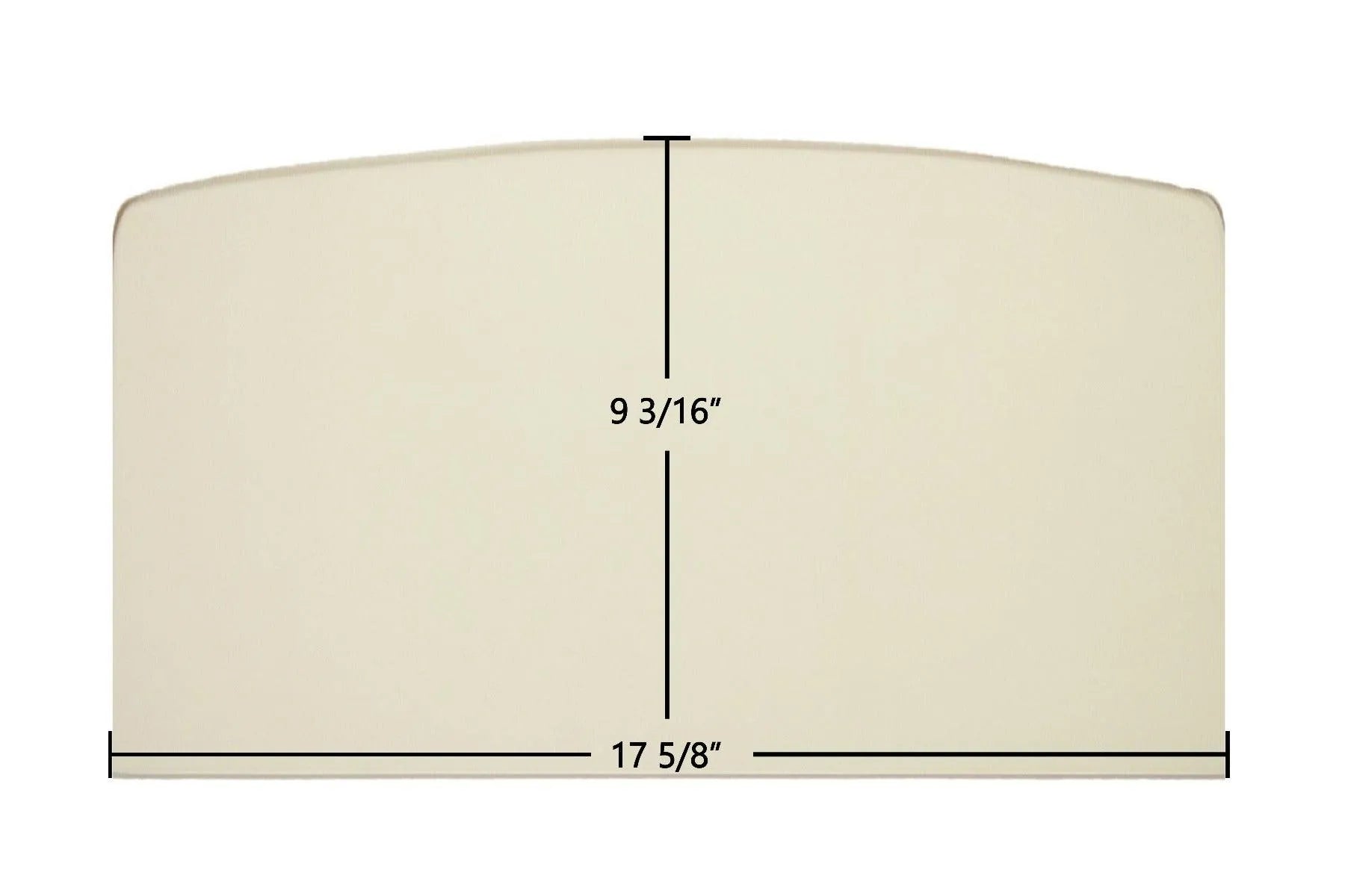 Quadra-Fire Yosemite Ceramic Glass Panel – 17 5/8" x 9 3/16" (Part 7004-025) - Total Hearth
