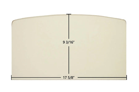 Quadra-Fire Yosemite Ceramic Glass Panel – 17 5/8" x 9 3/16" (Part 7004-025) - Total Hearth
