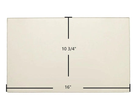 Quadra-Fire 3100-I ACC & Heatilator Eco-Wins18, WS22, WS18 Ceramic Glass Panel – 16" x 10 3/4" - Total Hearth