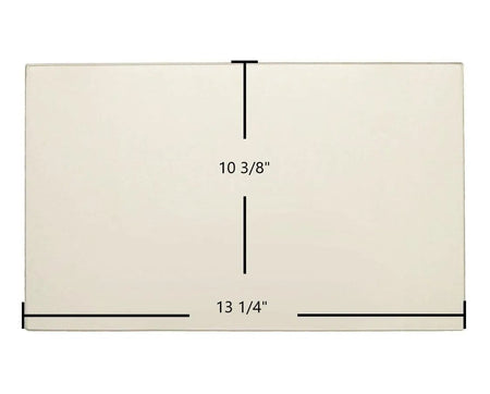 Quadra-Fire 41-I ACC & 4100-I ACT Ceramic Glass Panel – 13 1/4" x 10 3/8" (Part 435-5470) - Total Hearth