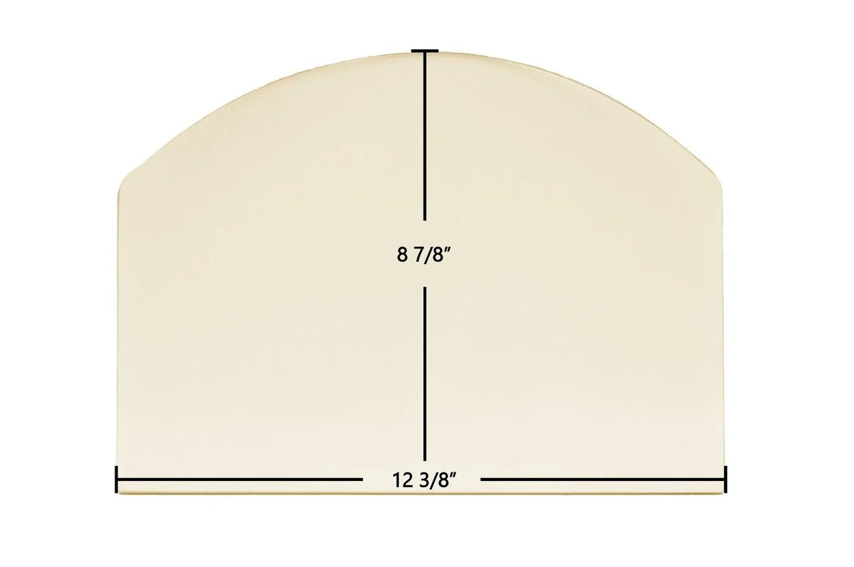 Reading The Allegheny RS-96S Ceramic Glass Panel – 12 3/8" x 8 7/8" - Total Hearth