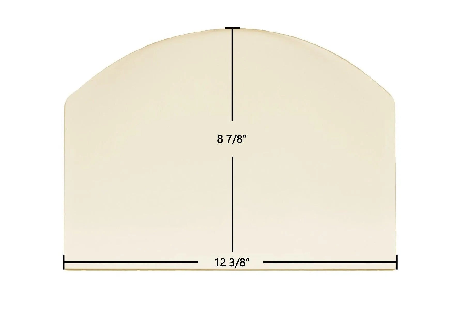 Reading The Allegheny RS-96S Ceramic Glass Panel – 12 3/8" x 8 7/8" - Total Hearth