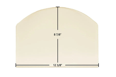 Reading The Allegheny RS-96S Ceramic Glass Panel – 12 3/8" x 8 7/8" - Total Hearth