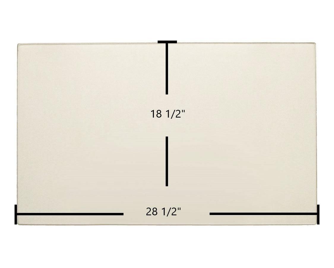 Regency P33-10 Ceramic Glass Panel – 28 1/2" x 18 1/2" (Part 940-088) - Total Hearth