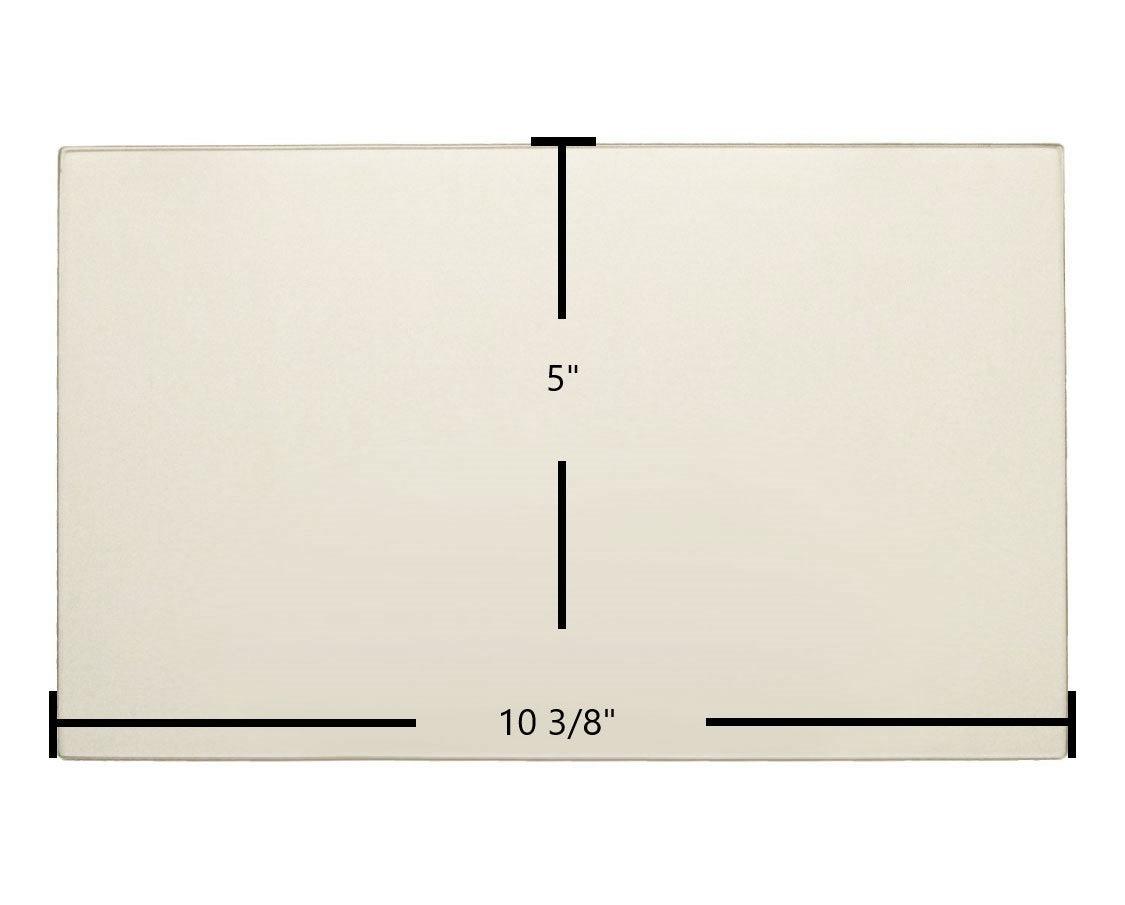 Regency Ceramic Glass Panel – 10 3/8" x 5" (Part 940-312) - Total Hearth