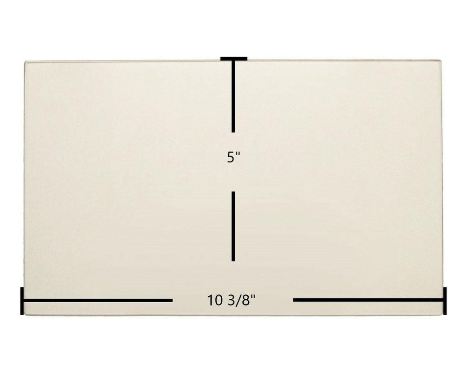 Regency Ceramic Glass Panel – 10 3/8" x 5" (Part 940-312) - Total Hearth