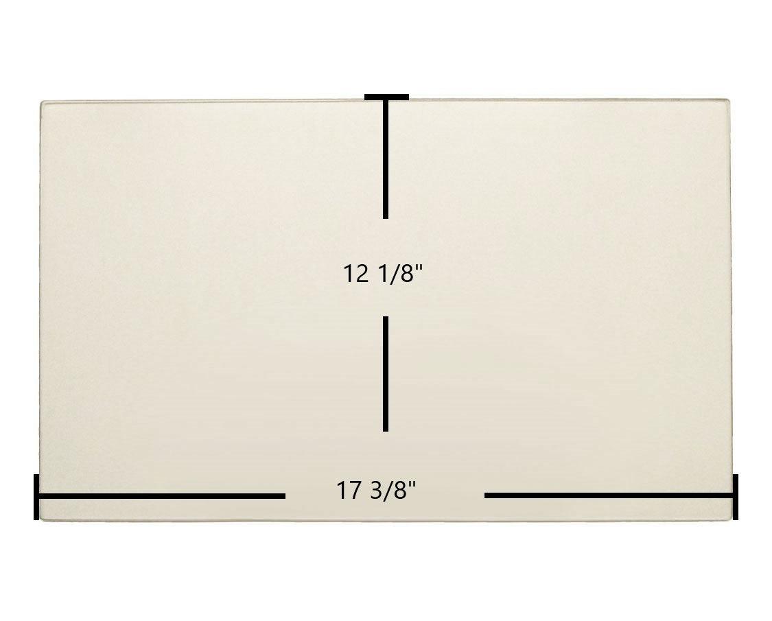 Regency Ceramic Glass Panel – 17 3/8" x 12 1/8" (Part 940-314) - Total Hearth
