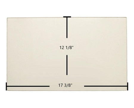 Regency Ceramic Glass Panel – 17 3/8" x 12 1/8" (Part 940-314) - Total Hearth