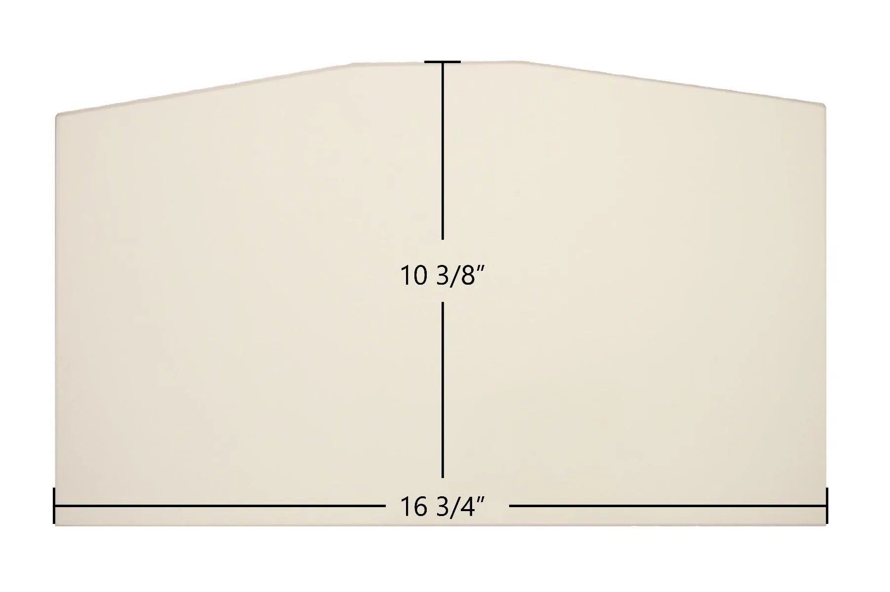 Regency Hampton H300 & Regency CC Ceramic Glass Panel – 16 3/4" x 10 3/8" (Part 940-333P) - Total Hearth