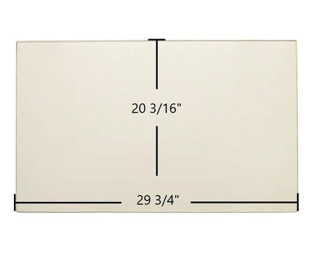 Regency Liberty LRI6E & Horizon HRI6E Ceramic Glass Panel – 29 3/4" x 20 3/16" (Part 940-372) - Total Hearth