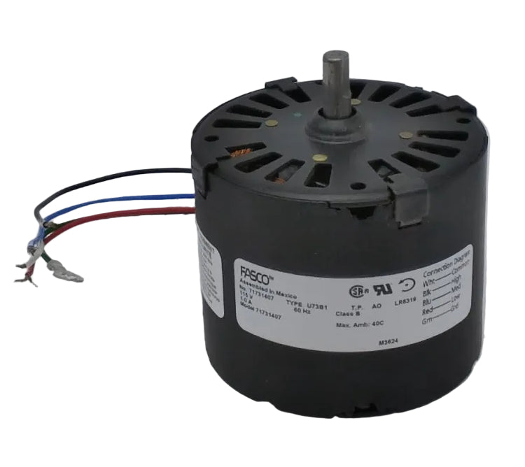 Silent Flame 3-Speed Blower Motor – SF782012 | Original Fasco Replacement (Motor Only, No Wiring Harness Connectors)