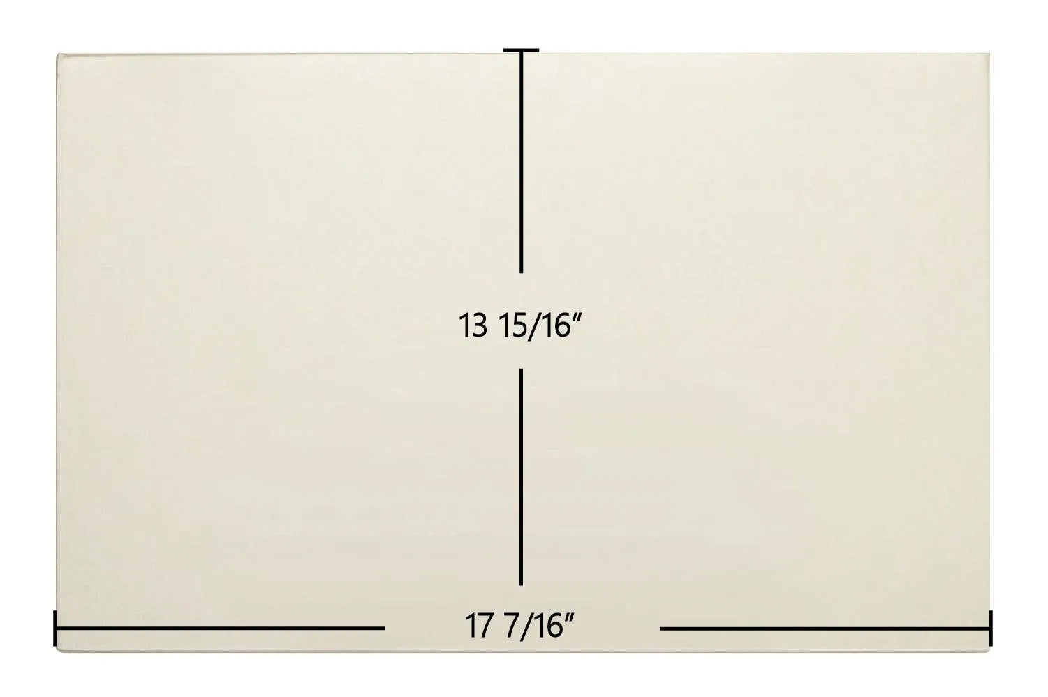 Saey Scope Glass Panel (8770001100) – 17 7/16" x 13 15/16" High-Temperature Ceramic Replacement - Total Hearth