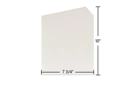 Sierra 4500 & 5200 Glass Panel (7G0222) – 7 3/4" x 10" High-Temperature Ceramic Replacement - Total Hearth