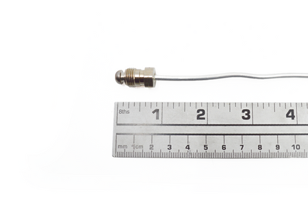 18-Inch PSE Pilot Tubing, Silver/Brass Nuts, 250-02766 / W010-0586 - product view 2