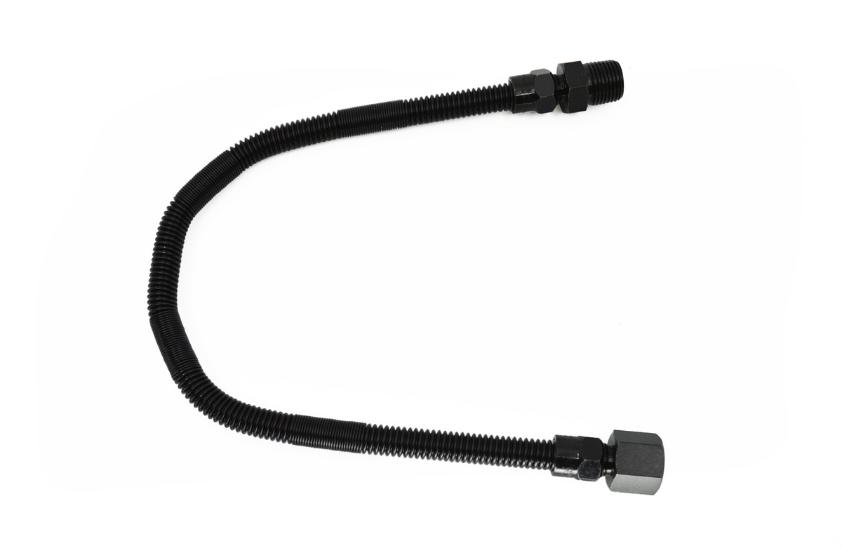 Dante 18-Inch Whistle-Free Gas Flex Hose, 3/8-Inch Flare - product view 2