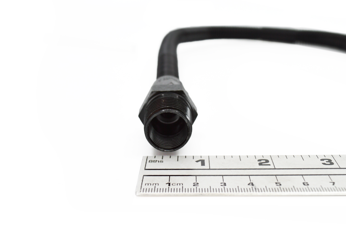 Dante 18-Inch Whistle-Free Gas Flex Hose, 3/8-Inch Flare - product view 7