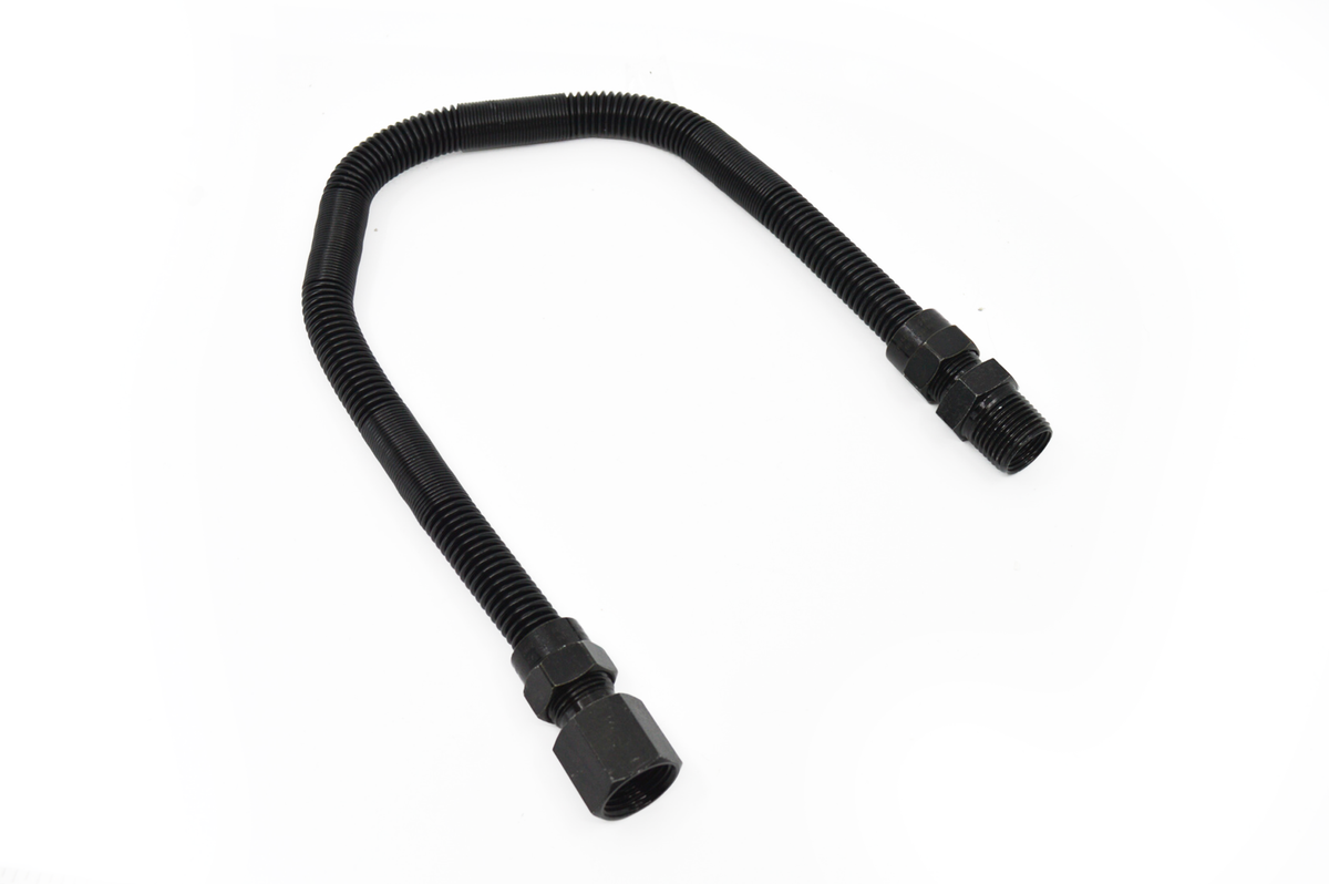 Dante 18-Inch Whistle-Free Gas Flex Hose, 1/2-Inch Flare - product view 1