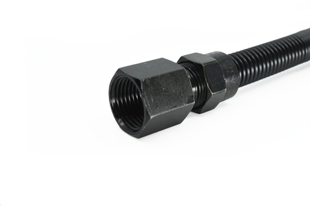 Dante 18-Inch Whistle-Free Gas Flex Hose, 1/2-Inch Flare - product view 4