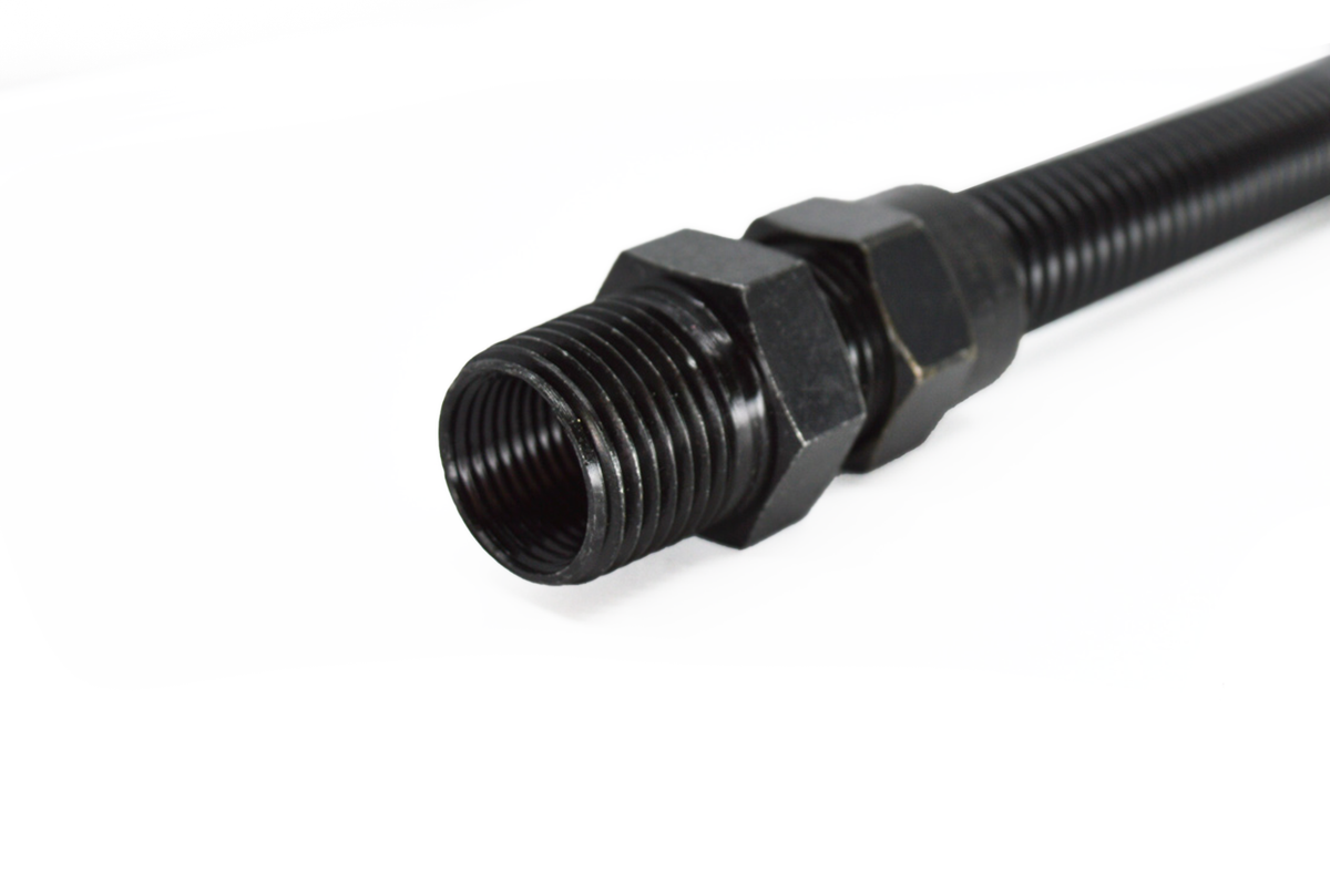 Dante 18-Inch Whistle-Free Gas Flex Hose, 1/2-Inch Flare - product view 5